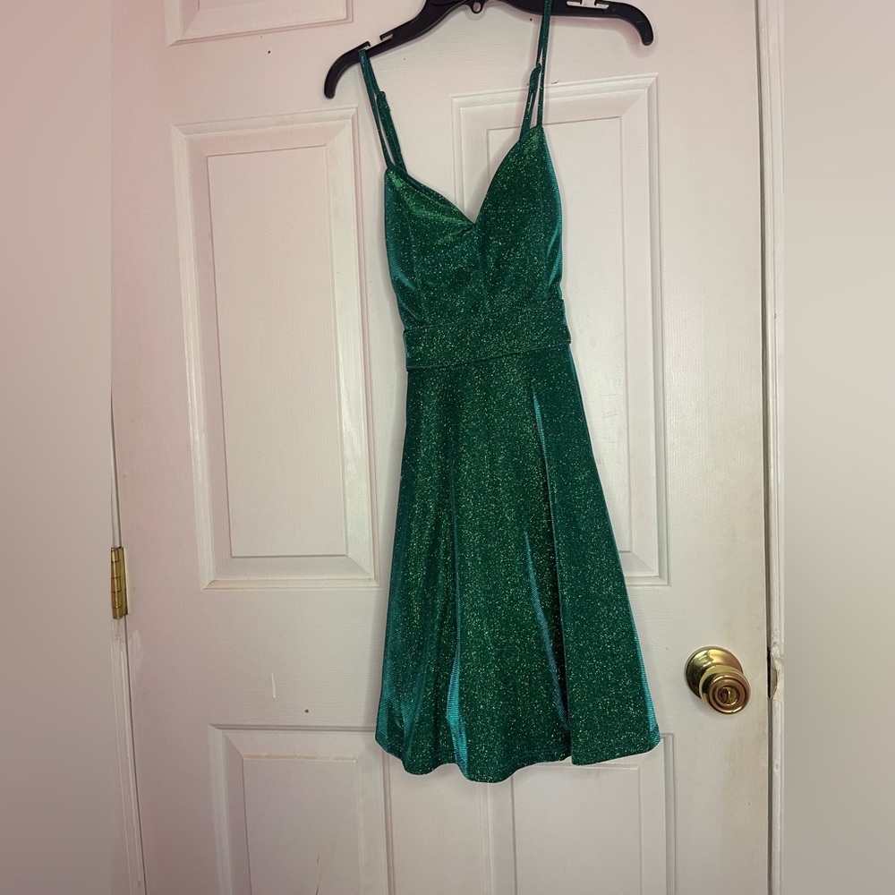 Midnight Doll green dress
